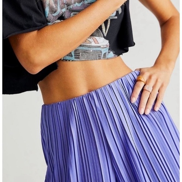 Free People Winona Pleated Flare Pants NEW - Picture 4 of 13